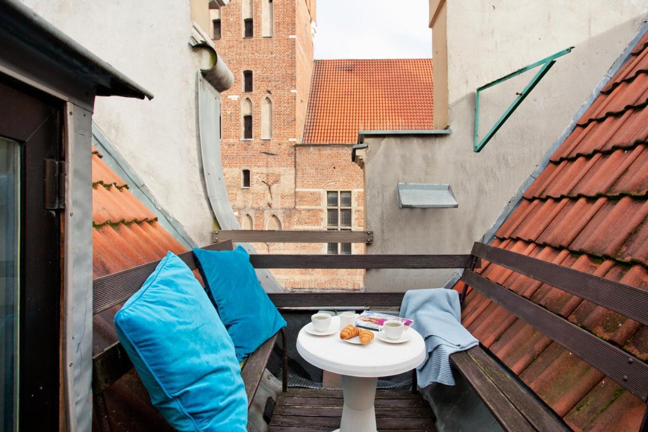 Elite Apartments Rooftop With A View Of The Old Town Gdaňsk Exteriér fotografie