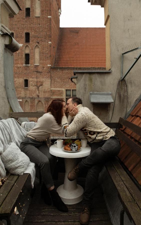 Elite Apartments Rooftop With A View Of The Old Town Gdaňsk Exteriér fotografie